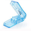 Bancheon Cutter Can Fix Pill Separator Transparent Cut Box Portable Mini Plastic Sub-Box Blue Bancheon Cutter Can Fix Pill Separator Transparent Cut Box Portable Mini Plastic Sub-Box Blue