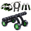 Keshen KANSOON fitness set four rounds of abdominal belly rope rope rope grip S-type overhead bracket bracket green knight four sets of TA02