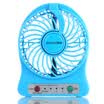 BOSS BAOX BX-F6 Mini Portable Mini Fan USB Charger Blue