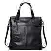 BOSTANTEN BOSTANTEN men&39s handbag head layer of leather men&39s bag vertical section briefcase business bag computer bag B1162042 black