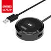UNITEK usb20 splitter USB high-speed extension of a drag more than four interfaces 03 meters notebook desktop computer 4-port hub HUB converter Y-2194ABK