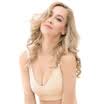 Joyourbaby Joyourbaby seamless breastfeeding pregnant women underwear pure cotton feeding bra seamless pregnant no ribs skin color D80 L