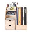 Jinlongxing Glosen D9116 handmade DIY wood multi-function combination file box file box data frame wood color