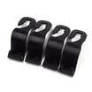 Funitrip car seat hook black 4 loaded 20kg load-bearing car seat back car hook