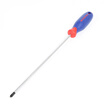 WACKER WORKPRO W021222N high quality vanadium steel magnetic flat-blade screwdriver 5 100mm two-color handle screwdriver screwdriver screwdriver