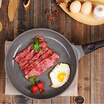 Neoflam Marble Pans Non-Ointment No Oil Frying Pork Steak Pot Omelet Pot Pancake Pot Induction Cooker General Purpose EC-MB-F28I Marble Pattern 28CM