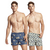 BXMAN loose men&39s underwear briefs pants cotton woven Arrow pants summer men&39s underwear to increase the size of printing 2 installed 288289 185XXL