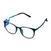 Cloud memory anti-blue radiation anti-radiation office games Flat eye glasses 1608-3094 COL6 black&green color box