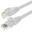 Shanze SAMZHE six types of cable CAT6 Gigabit high-speed network line indoor&outdoor 8-core cable 6 class computer TV router cable GRE-6200 white 20 meters
