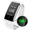 Newman G800 Bluetooth Smart Bracelet Sports Men&women Healthy Heart Rate Wristband Wristband Waterproof Watch White