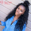 Cy May Hair 8A Unprocessed Malaysian Deep Wave Malaysian Hair Deep Curly 4 Bundle Deals Wet And Wavy Human Hair Extensions
