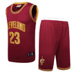 2017 New Fashion NBA Cleveland Cavaliers LeBron James 23 Basketball Jersey Sports Topspants Embroidery Ventilation tracksuit