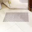 Limei adsorption LIDIMEI non-slip hollow PVC woven mat light brown 40 70cm