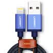 Green MFi certification 6 5s 7 Apple data cable phone USB charger line power cord support iphone5s 6s 7P SE ipad pro 15 m 40341 ​​cowboy