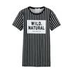 Semir Semir Short Sleeve T-Shirt Ms Summer Striped Straight Long T-Shirt Korean version 12216000030 White Black Tone M