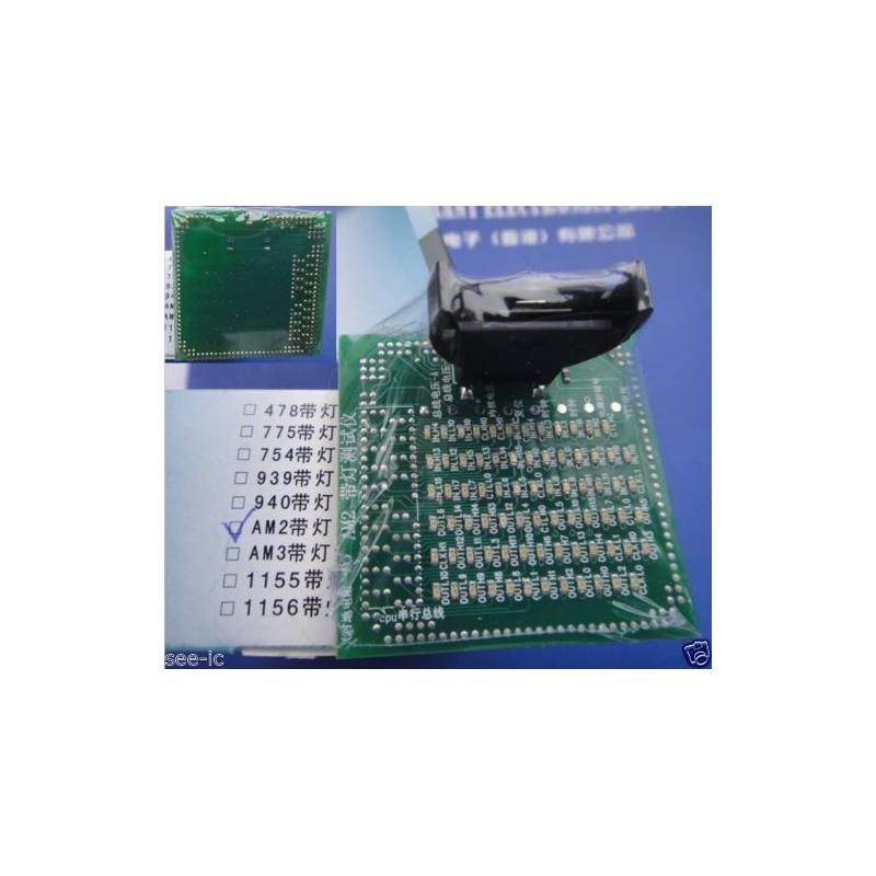 Desktop CPU AM2 Socket Tester CPU Socket Analyzer Dummy Load Fake Load with LED
