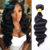 Peruvian Virgin Loose Deep Wave 3 Bundles Human Hair Extensions Weave 9A Grade High Quality products Online Free Shipping