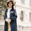 Yeman INMAN 2017 autumn new windbreaker embroidery wild long paragraph jacket female 1873061056 shallow card of its S