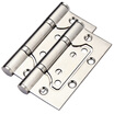 Yuhuaze stainless steel mother hinge 2 pieces of mute 4 inch door folding door hinge hinge