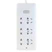 Breeze QF-J06 full length 18 m six hole with child protection door total control switch converter socket plug plug board drag board