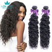 Peruvian Virgin Hair Water Wave 4 Bundles Wet And Wavy Virgin Peruvian Human Hair Weave Peruvian Curly Weave Hair Extensions