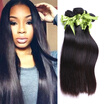 7A Peruvian Virgin Hair Straight 3 Bundles Rosa Hair Products Peruvian Straight Virgin Hair100 Human Hair peruvian straight