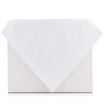 Sanli Class A thickened long-staple cotton satin square square towel cotton absorbent soft&comfortable lanyard baby available snow white