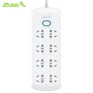 Maya MAYA the new national standard 8 18 m anti-electric total control switch socket plug plug board SY-T208 18M