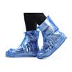 Pull back rain boots sets of men&women adult rain waterproof non-slip padded shoe cover HXL227 coffee 3XL