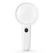 Paulone 10 times double optical lens 80mm high-grade magnifying glass 12LED light magnifier antique appreciation jewelry mirror reading reading reading 2288A
