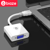 BIAZE HDMI to VGA cable with audio port HD video adapter adapter computer box connection TV monitor projector line ZH10-PC version