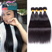 YYONG Hair Products Brazilian Virgin Hair Straight Unprocessed Brazilian Straight Hair 4 Bundles 100 Human Hair
