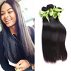 Peruvian Virgin Hair Straight 4 Bundles Straight Hair Queen Hair Products 8A Grade Virgin Unprocessed Human Hair Bundle Deals
