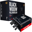 1st player rated 600W black widow 600 full module power supply 80PLUS bronze full module dual CPU interface