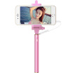 BIAZE U15 self-timer self-timer self-timer artifact for Apple iphone6 ​​mobile phone Samsung millet Meizu U15 line self-timer pole pink