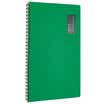 Qixin COMIX B5 50 double helix PP face book notepad soft copy notebook Compera original series C7002 green