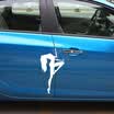 Sheng Sheng special waterproof sunscreen car biochemical crisis side door scratches car sticker white size 7219cm if both sides of the door is recommended to buy two
