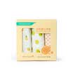 Cotton era PurCotton gift box infantry gauze handkerchief 25x25cm 3 box lime orange star pineapple