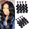 Malaysian Body Wave 3 Bundle Deals 7A Unprocessed Virgin Hair Body Wave Bundles Malaysian Virgin Hair Human Hair Weave Bundles