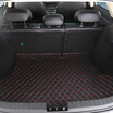 Huashi Geely Emgrand GS trunk mat 2016 Emgrand GS car leather trunk mat Emgrand gs tail box mat modified Emgrand gs dedicated sports black 1 piece set