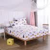 Yingxin home textile cotton bedding high-density high-density beds Li slip cotton mattress double 15 m bed simple elements blue