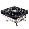 ID-COOLING IS-50 multi-platform thin down CPU cooler five heat pipe 12cm temperature control mute fan compatible ITX platform