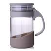 MIGO office heat-resistant glass water cup 045L covered with a filter cup cup male&female