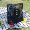 Green reed travel storage package insulation package double picnic bag