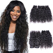 Cheap Hair Bundles 3 Pc Lot Brazilian natural Hair 7A Unprocessed Virgin Hair natural wave Cheap Bundles 0F Weave