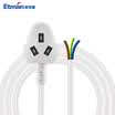 Intermaner 20m 10A three-core 20M wire plug with line multi-purpose household industrial wiring copper power extension cord 3 feet power extension cord 20M
