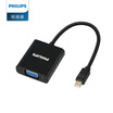 Philips PHILIPS Mini DP to VGA Converter HD Adapter Projector Video Cable Black SWR3120B 93
