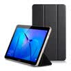 ESCASE glory play flat 2 8-inch WIFI version of the case shell Tablet leather light shatter-resistant tri-fold stand dormant gentleman black