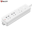 Bull BULL GN-H102D socket plug-in board row row patch wiring board 2-bit total length of 18 meters high power 16A air conditioning socket to send 10A