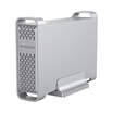 YottaMaster D25-Mini II aluminum 25 inch Type-C hard disk box SATA30 serial port notebook hard drive storage support 4TB hard disk silver